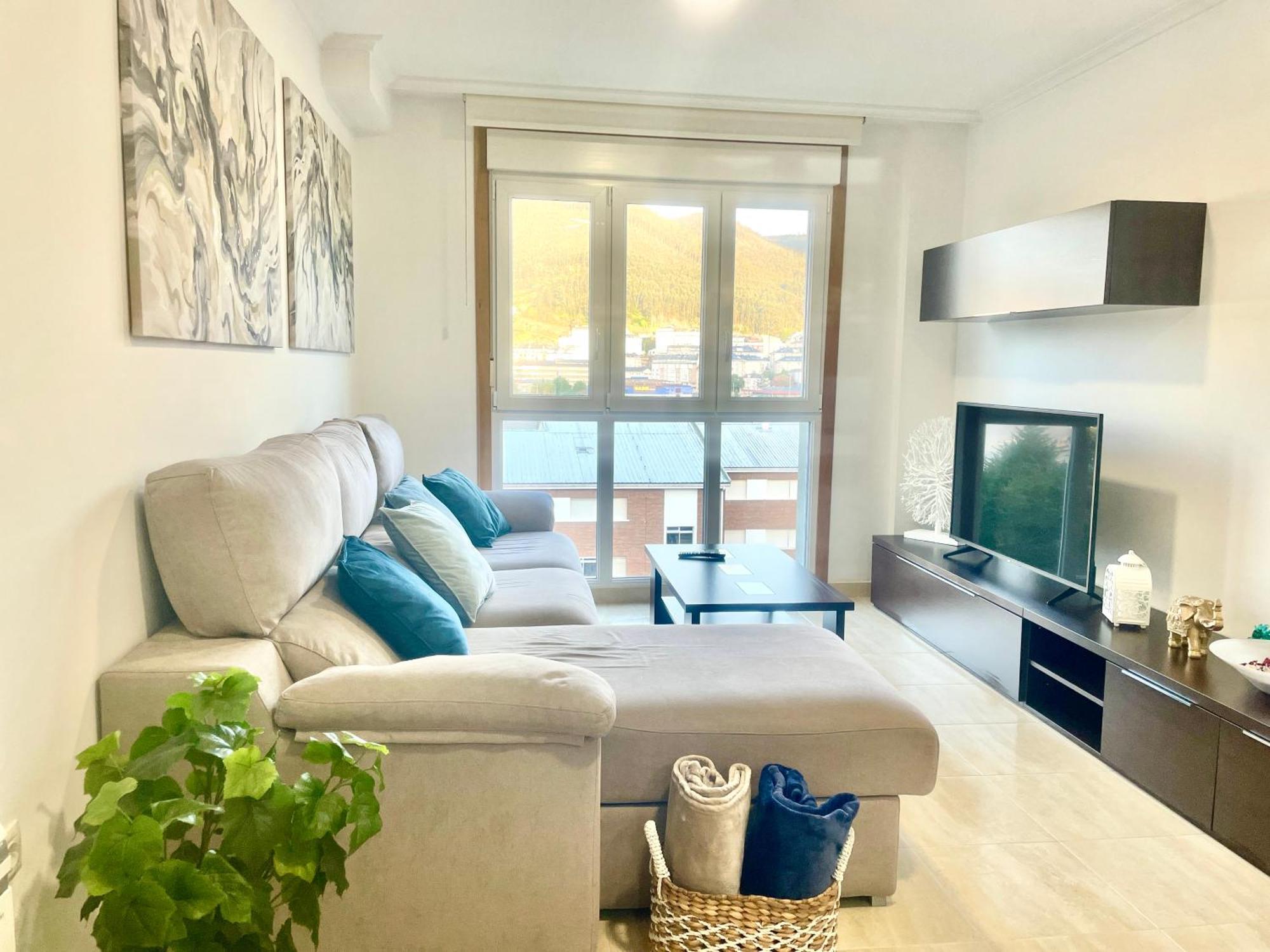 Apartamento Vistas Al Mar Viveiro Buitenkant foto